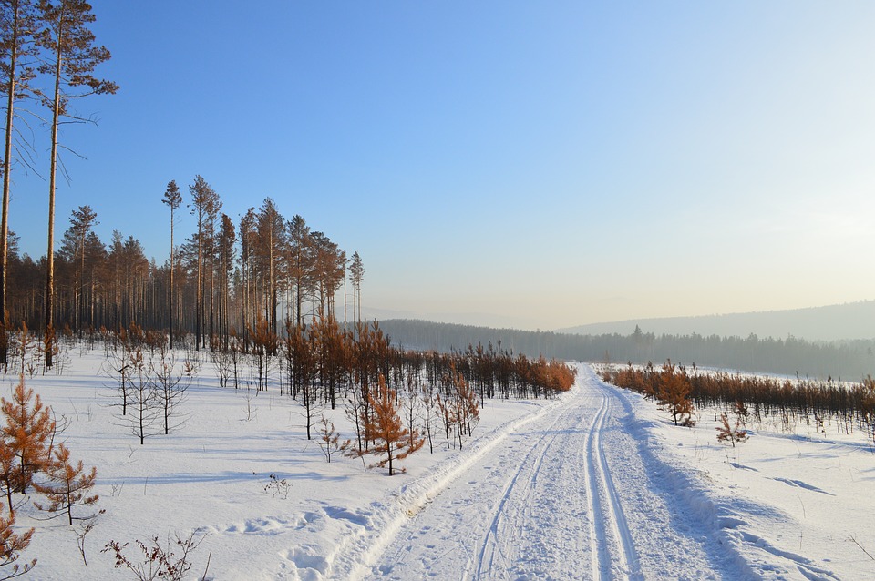 冬のシベリア